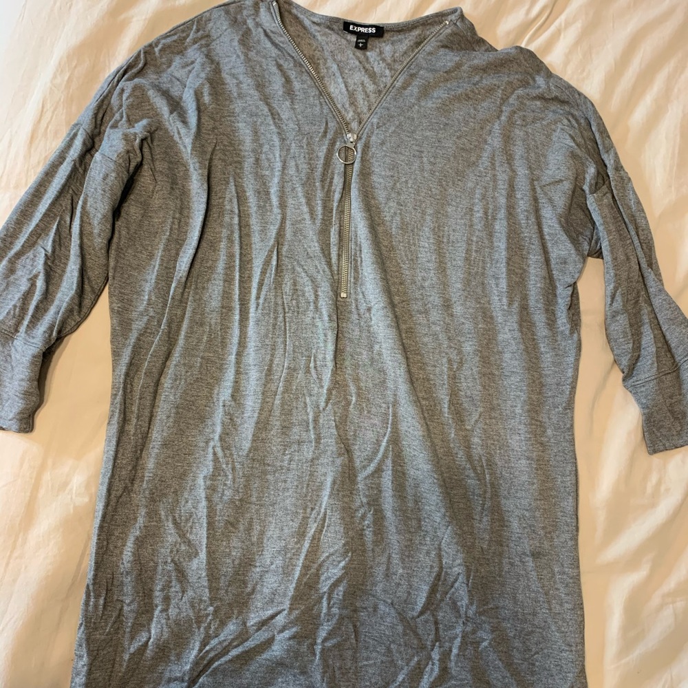 EXPRESS 1/2 Zip Sweater Dress